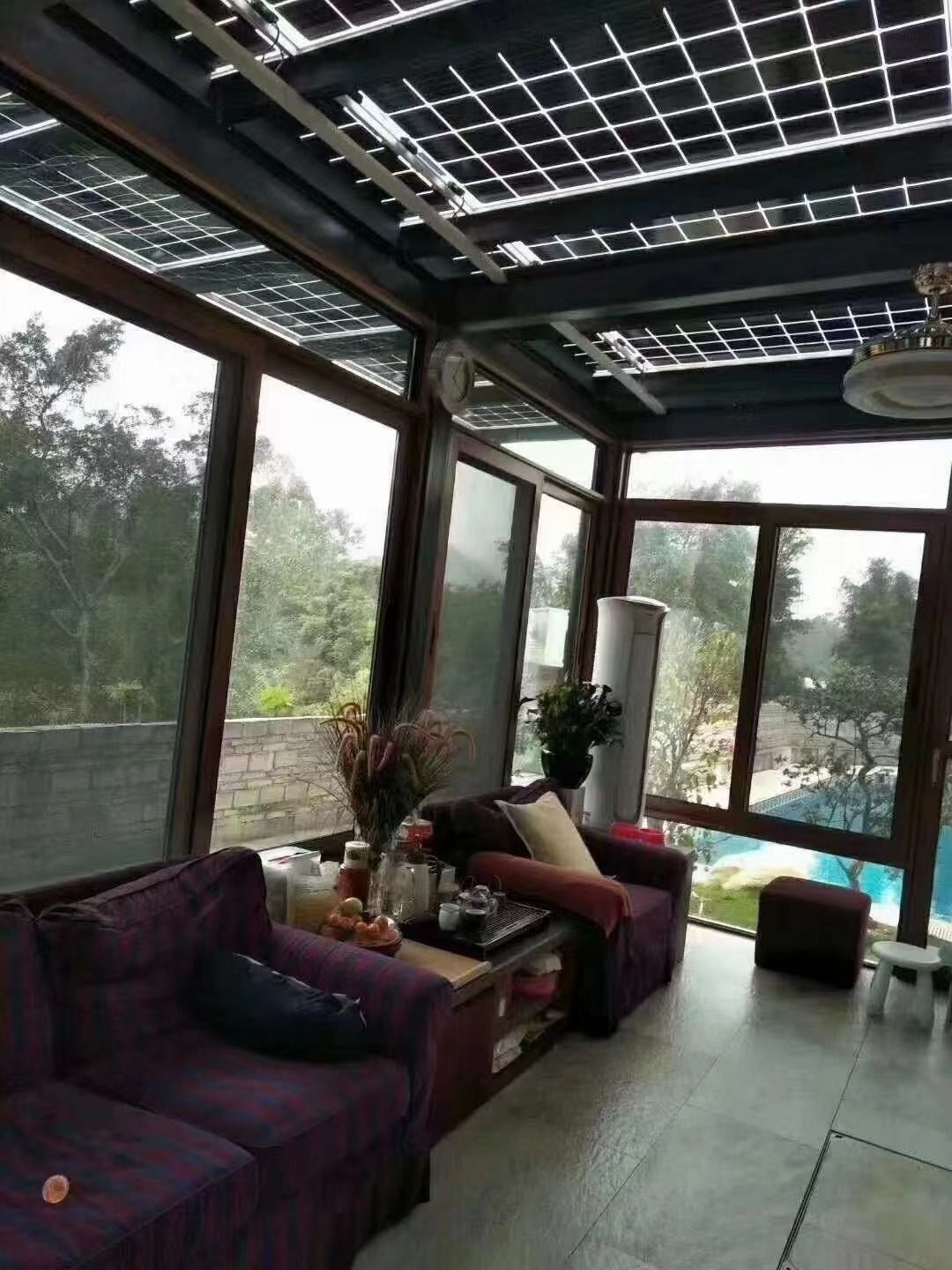 响水20kw+15kwh智能AI别墅太阳能发电系统